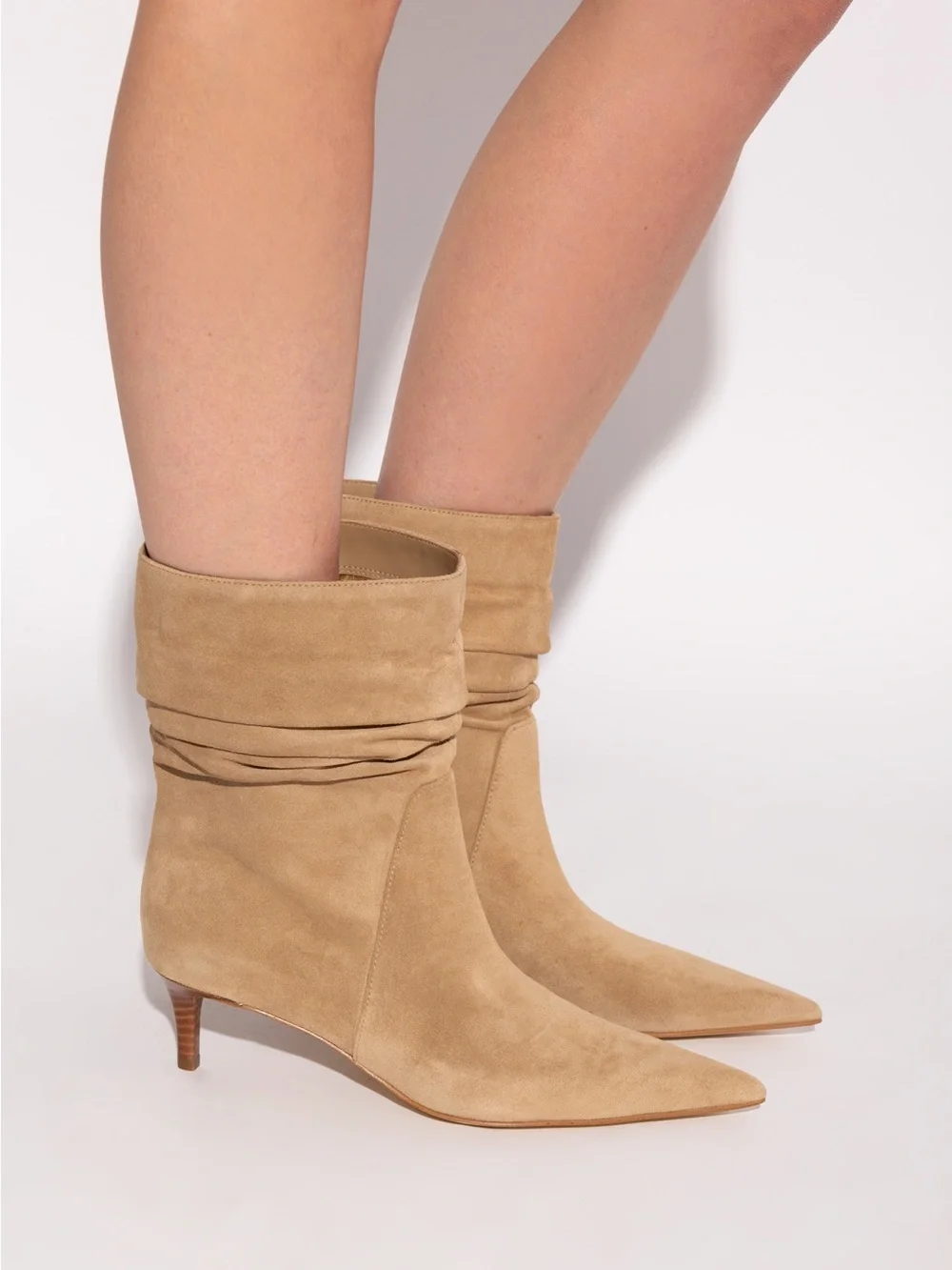 Michael Kors slouchy suede